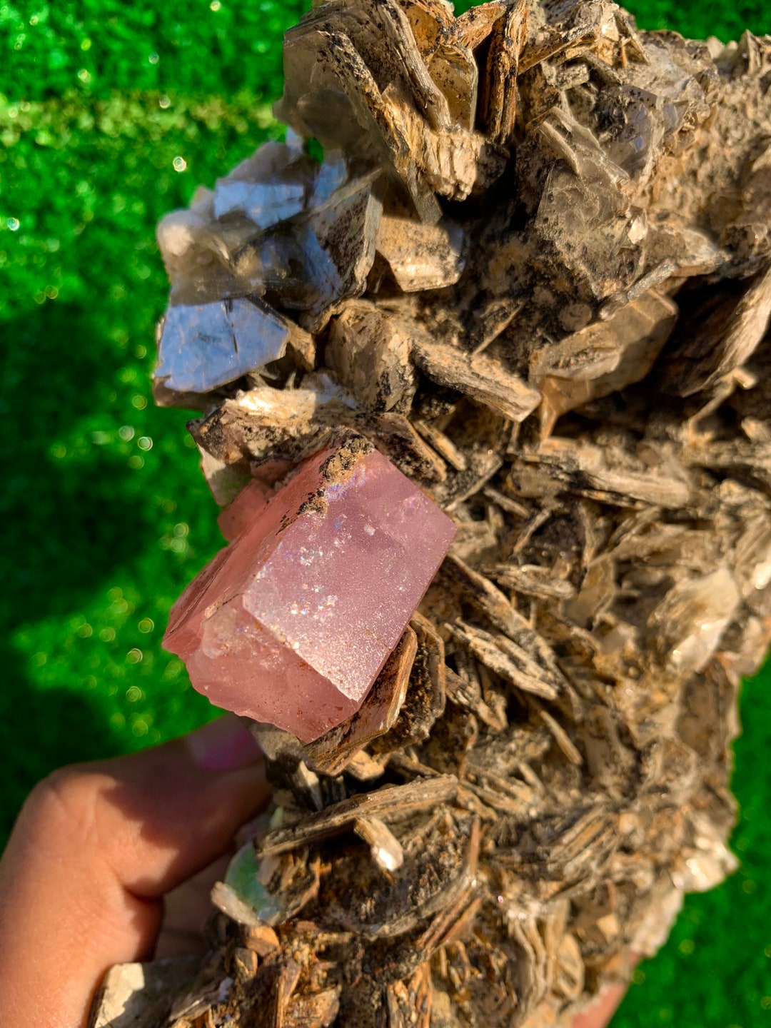 724.0 Grams Huge Collection Choice Natural Beautiful Complete Pink ...