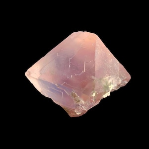 Cristal de fluorita rosa limpio natural de 148,0 ct. de Nagar - Ejemplar de fluorita - Minerales de fluorita - Decoración con fluorita.