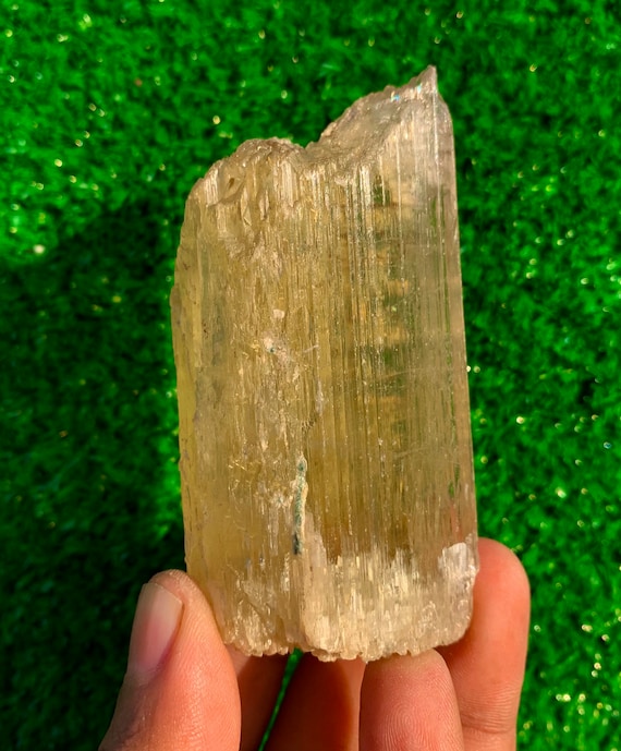 745 Carat Lemon Triphane Kunzite Crystal - Afghanistan Gem