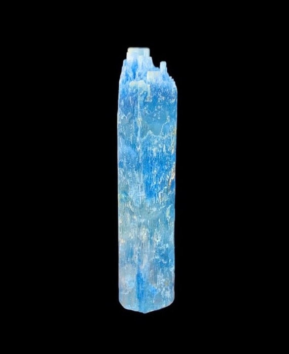 Natural Aquamarine ink Blue Terminated Crystal-Rare Dark Aquamarine Specimen-Aquamarine Minerals Home Decoration-Aquamarine Gemstone-54 c.t