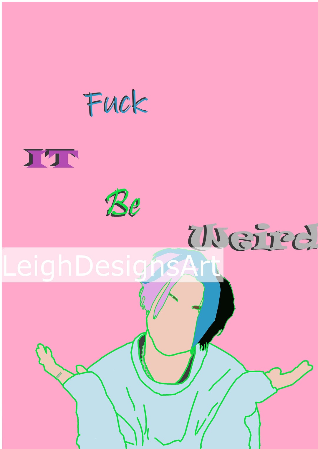 Yungblud Wallpaper - Etsy