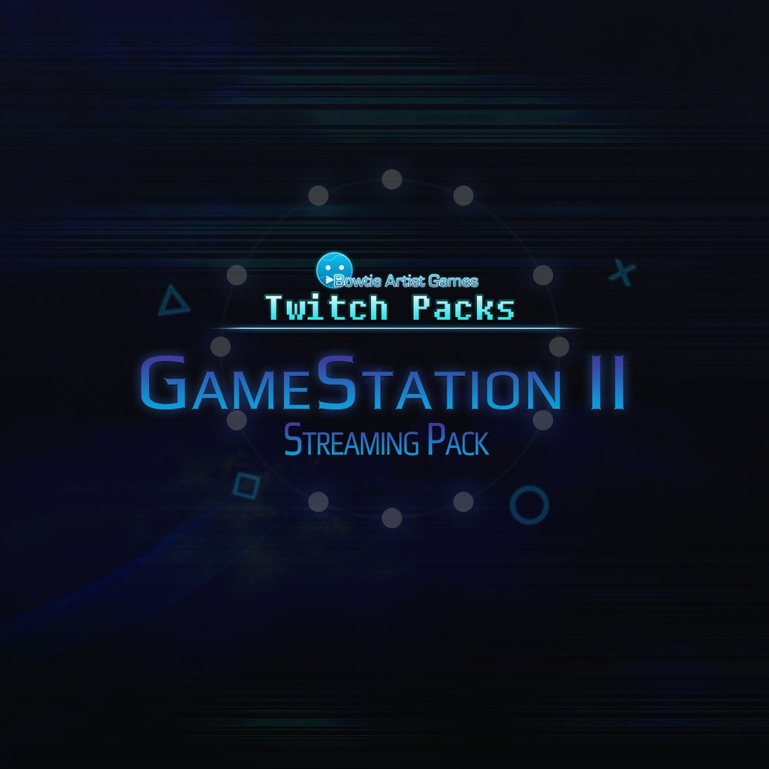 Gamestation II Selection | Playstation 2 Themed Static Twitch Stream