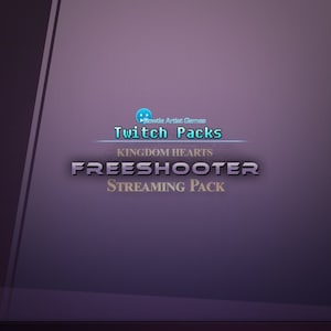 Freeshooter | Kingdom Hearts Xigbar Themed Static Twitch Stream Package | Instant Download + PSD