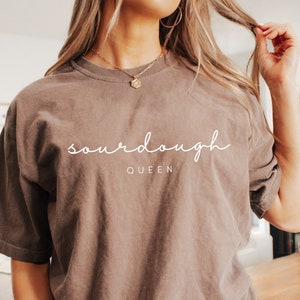 Comfort Colors Sourdough Shirt, Bread Baker TShirt, Funny Baking Gift, Bakery Crewneck, Mothers Day Gift for Mom, Sourdough Bread Lover Gift