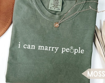 Officiant Comfort Colors Shirt, Marriage Officiant Gift, Wedding Officiant TShirt, Retro Officiant T-Shirt, Ordained Minister Gift Idea Tee
