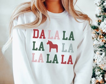 Dala Horse Sweatshirt, Sweden Shirt, Swedish Sweatshirt, Sweden Sweater, Scandinavian Folk Art, Nordic Folklore Shirt, Swedish Gifts