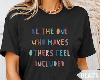 Inclusion T-Shirt for Teacher, Special Education Teacher Shirt, SPED Team Shirts, Inclusive Teacher Tee, Special Ed Crew Shirts, Equality