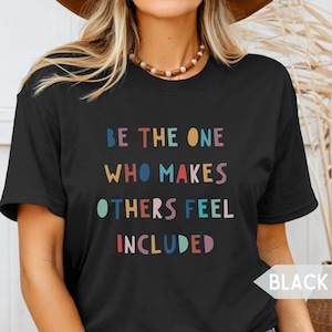 Inclusion T-Shirt for Teacher, Special Education Teacher Shirt, SPED Team Shirts, Inclusive Teacher Tee, Special Ed Crew Shirts, Equality