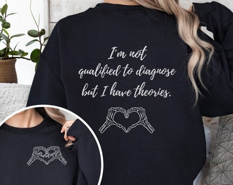 Funny Radiology Sweatshirt, Rad Tech Sweater, Gift for Radiographer, Xray Technician Skeleton Shirt, Rad Tech Gifts, CT Tech Crewneck, MRI