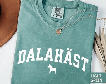 Dala Horse Shirt, Sweden tshirt, Swedish Shirt, Sweden Gifts, Swedish Christmas Shirt Gift, Nordic Folklore t shirt, Scandinavian Folk Art