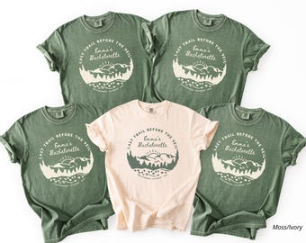 Comfort Colors Camp Bachelorette Shirts, Camping Bachelorette TShirts, Bridal Party T Shirts, Custom Bach Merch, Cabin Crew T-Shirts, Gifts