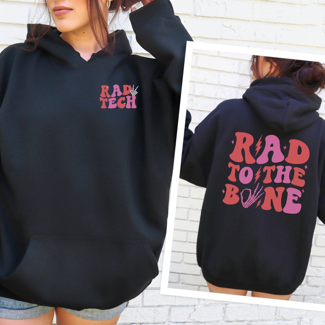 Rad Tech Hoodie, Retro Radiology Sweatshirt, Xray Technician Sweater ...
