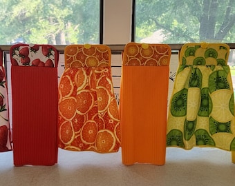 Hanging Fruit Dishcloth | Kitchen Towel Pot Holder