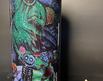 Nightmare Before Christmas Glitter Ombre Tumbler | 30oz