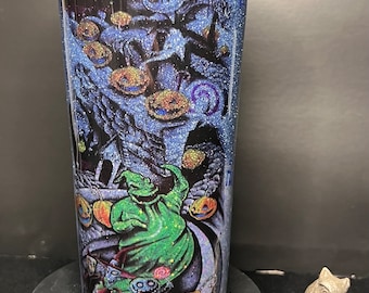 Nightmare Before Christmas Glitter 22oz Tumbler