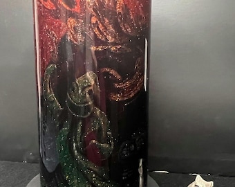 Oogie Boogie Tumbler | Nightmare Before Christmas Glitter Cup