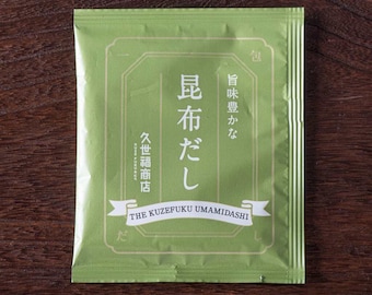 Japanese Kuze Fuku Shoten's All-Purpose Dashi (Kelp Dashi) for Homemade / Trial 1 packet / Direct from Japan