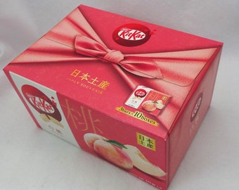 Kit Kat Japan Souvenir Peach Small Box (3pcs)×10=30 pieces Rare Kit Kat/ Direct from Japan