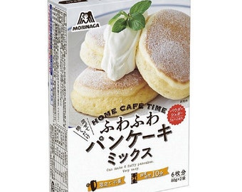 Morinaga, Fuwa Fuwa Pancake Flour Mix 80g * 2bag, hecho en Japón