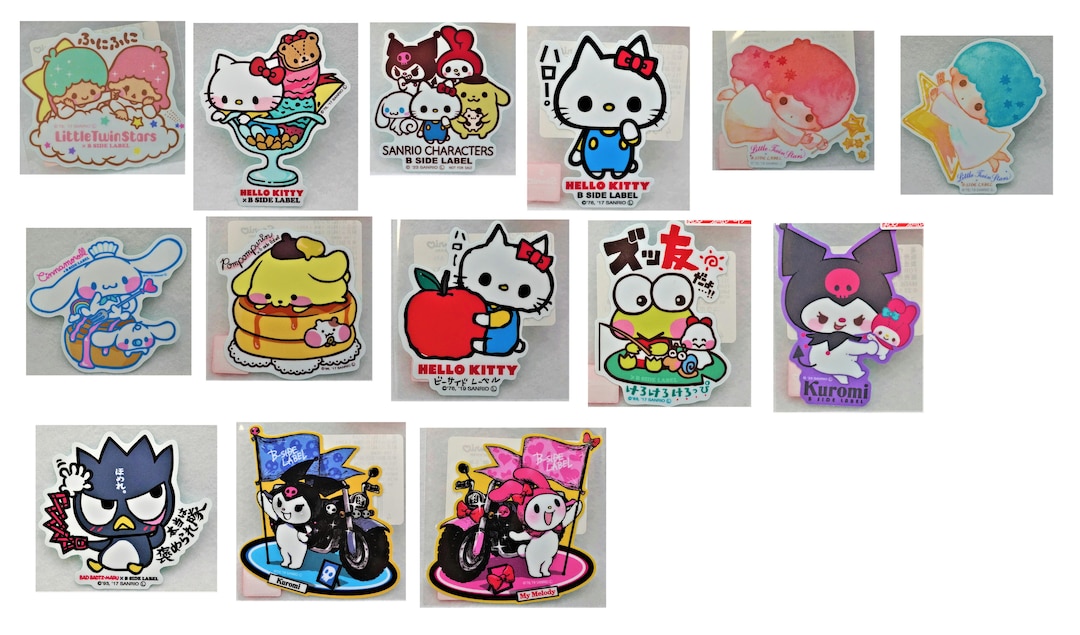 Sanrio mini sticker books, I've stopped collecting these, b…