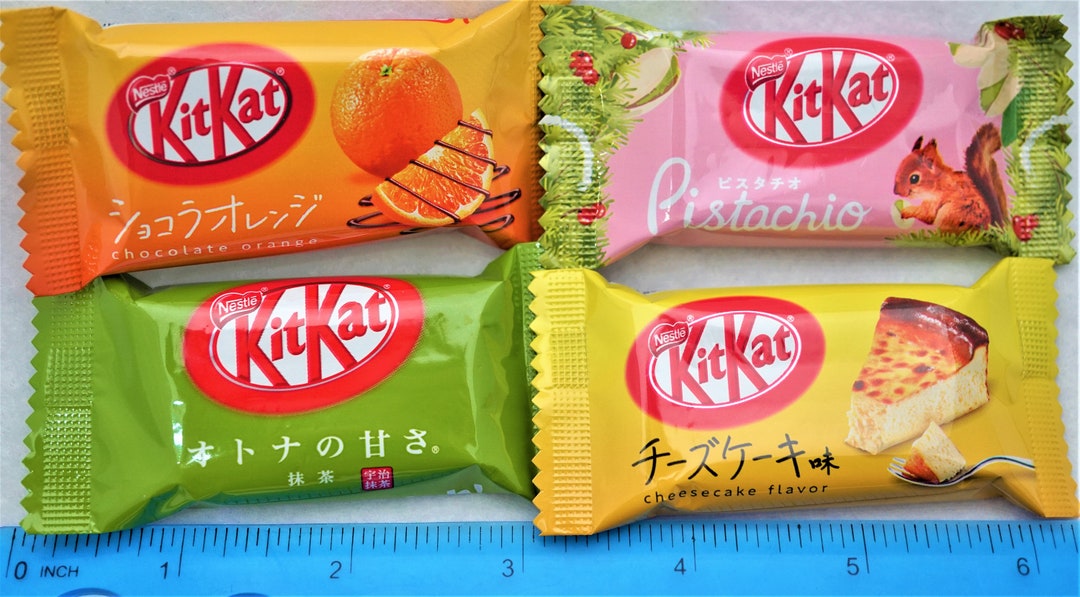 Japanese Popular Kit Kat Mini 4 Kinds/4pcs /from Japan Etsy