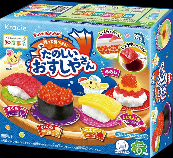 DIY Japanese Cute Candy Making Kracie Popin Cookin Sushi Made in