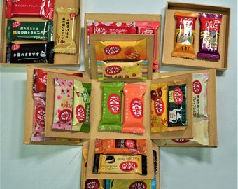 Homemade style, Kit Kat BOX (2 stacks) 28 pcs. Rare KitKat, From Japan, KitKats