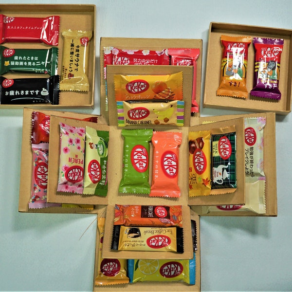 Style maison, Kit Kat BOX (2 piles) 28 pcs. Rare KitKat, du Japon, KitKats