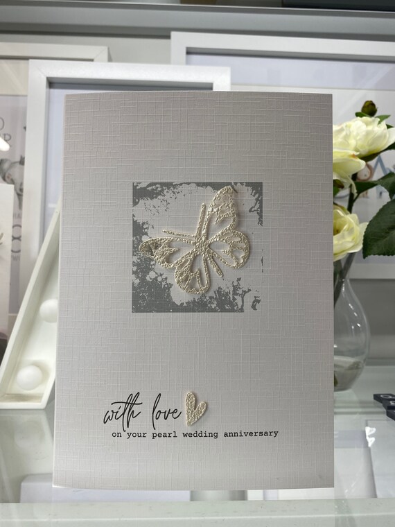 etsy pearl wedding anniversary