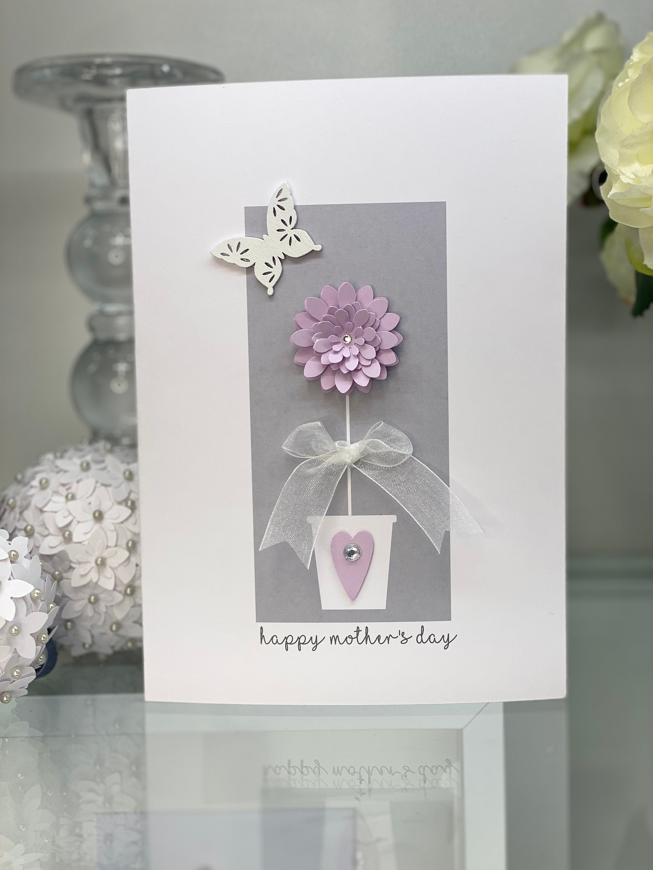 Happy Mother's Day Card Mother's Day Card Paper - Etsy UK