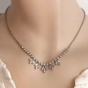 Chunky diamante necklace best sale