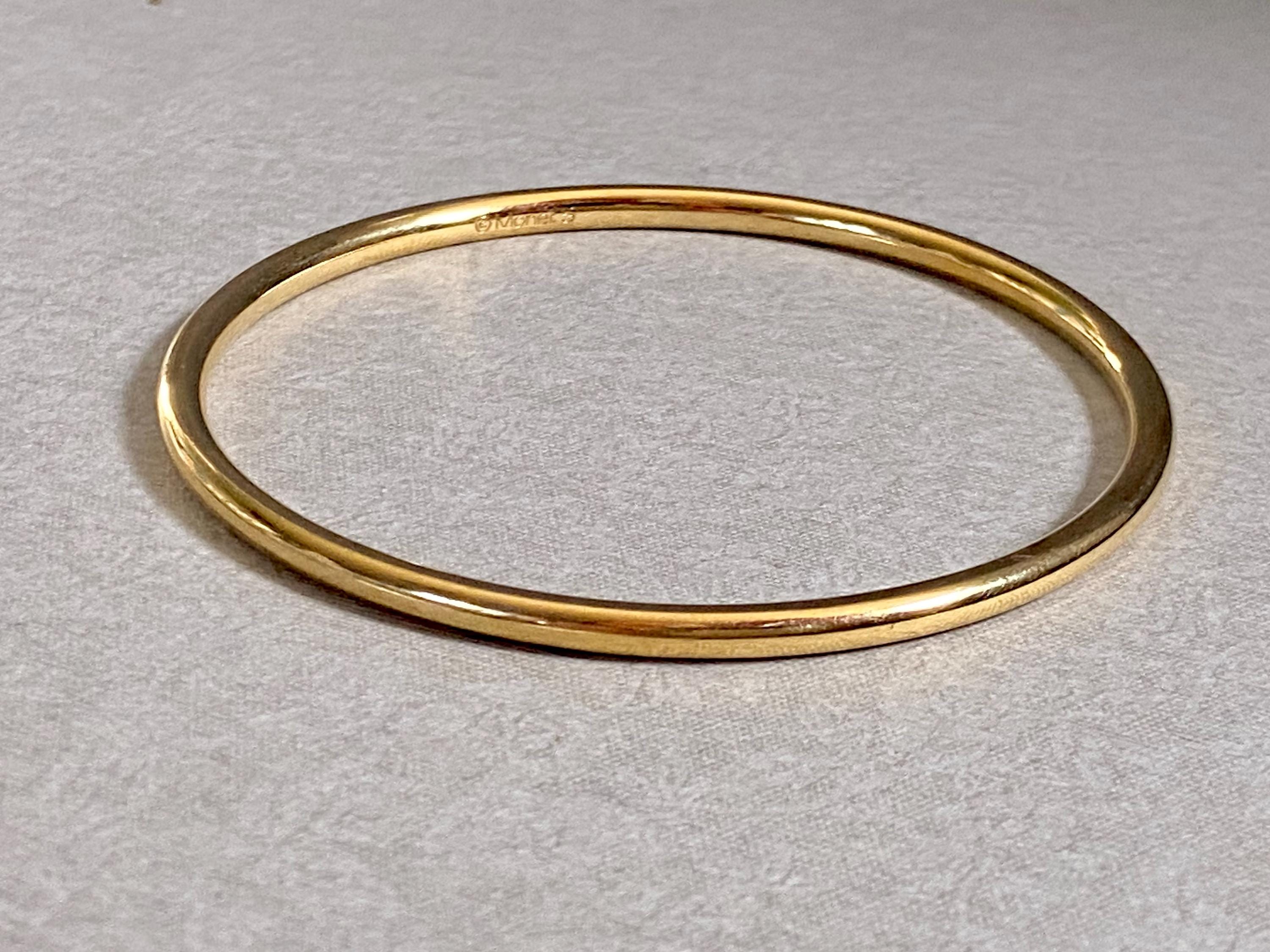 ゴールド 天然ダイヤブレスレット 9.80g