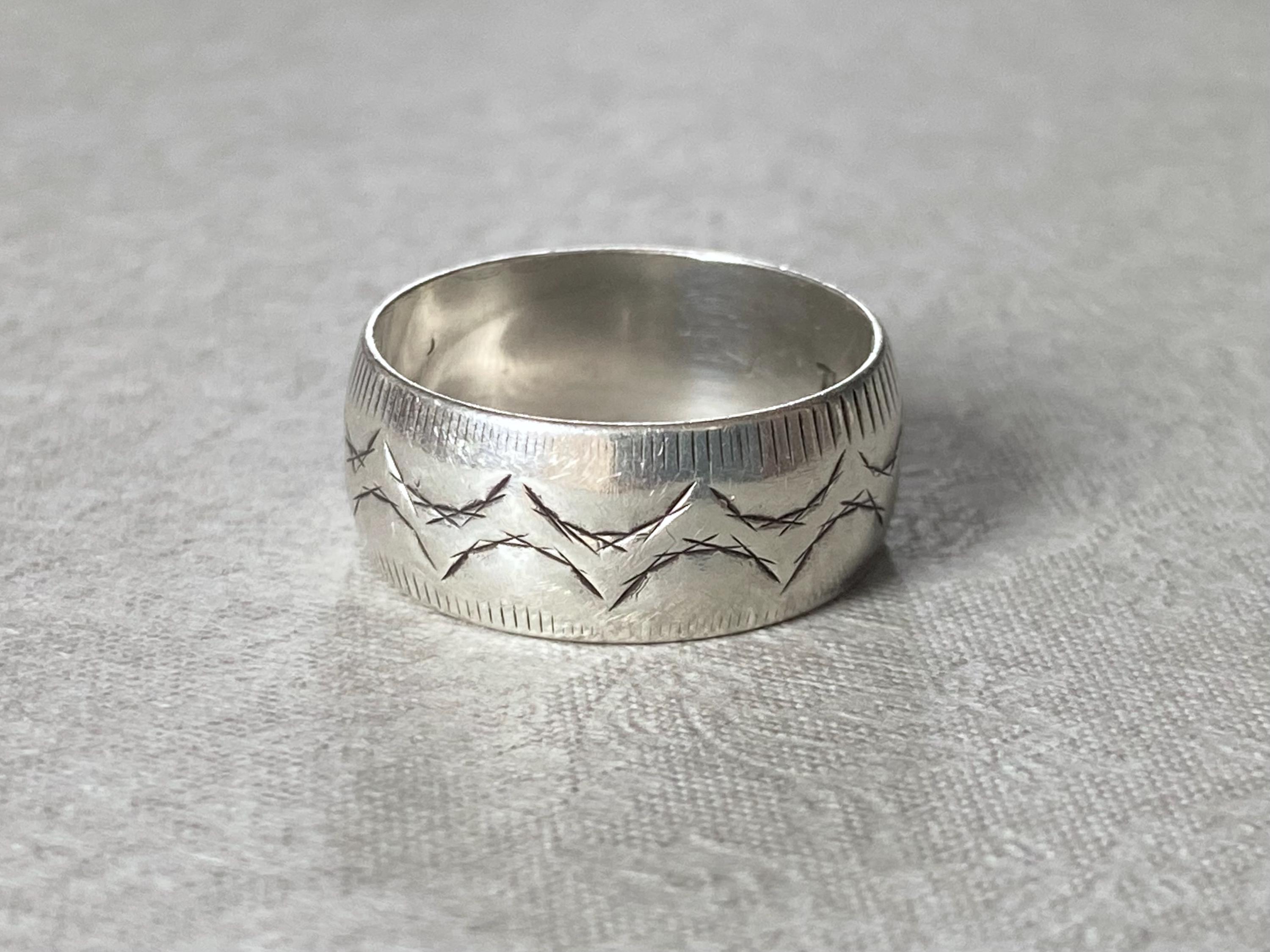 Uk Hallmark 1976 Gold Ring - Etsy