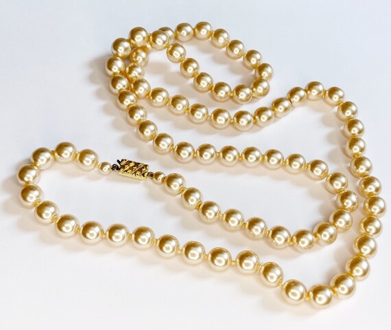 Pearl necklace marks and spencer sale
