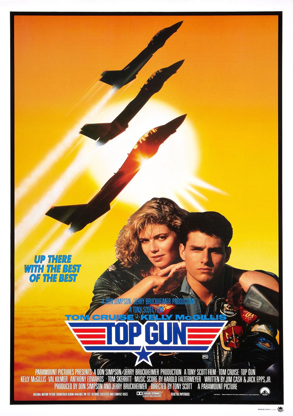 Top Gun Movie Digital Download Poster Action Drama Tom Etsy