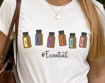 doTERRA tshirt, Essential Oil shirt, doterra shirt, doterra apparel, essential oil gift, lavender oil, peppermint oil, doterra business