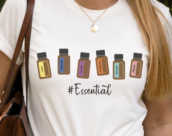 doTERRA shirt, Essential Oil shirt, doterra apparel, essential oil gift, lavender oil, peppermint oil, doterra business merch