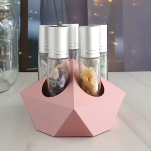 Essential oil roller holder organizer, essential oil gifts, 10 ml roller bottle organizer, storage for doTERRA young living accessories