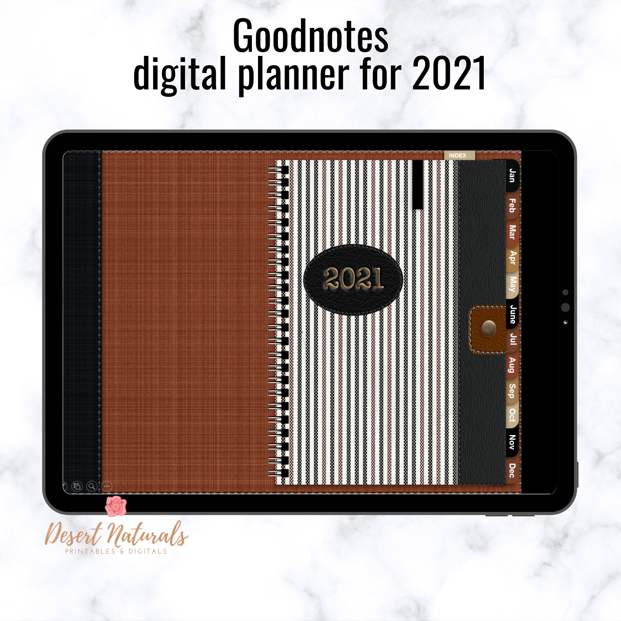 Masculine Planner for MenDigital planner 2021 graduation Etsy