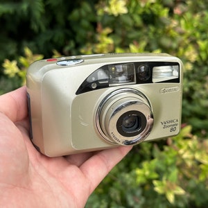 Yashica Zoomate 80 Point & Shoot 35mm Tested Film Camera