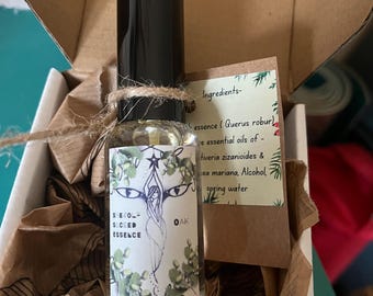 Spirit of Oak tree essence spray with black spruce and vetiver essential oil