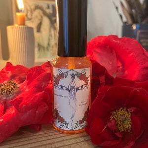 Rose flower essence spray