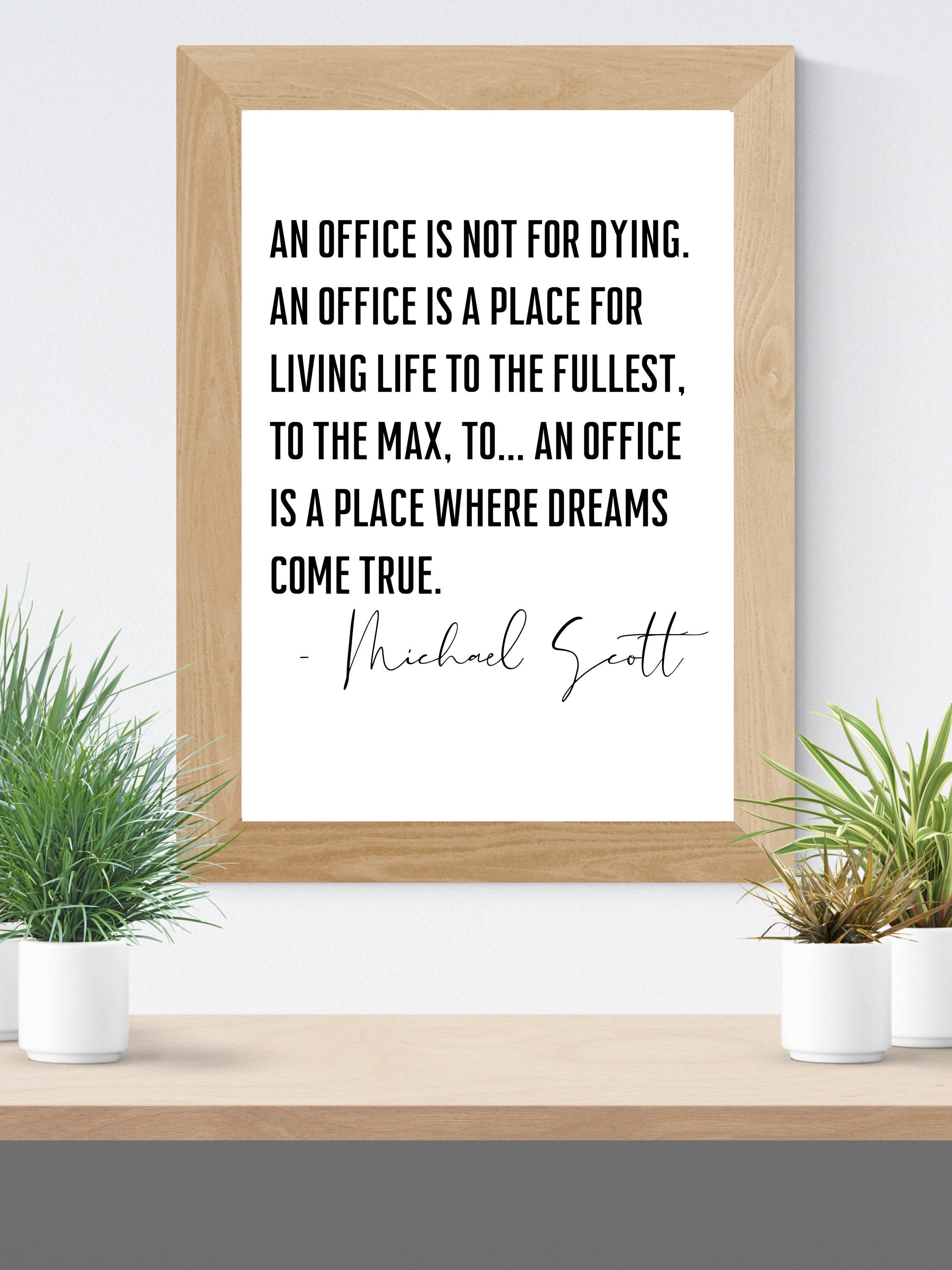 Michael Scott Office Quote Michael Scott Quotes the Office - Etsy Michael Scott Office Quote Michael Scott Quotes the Office - Etsy