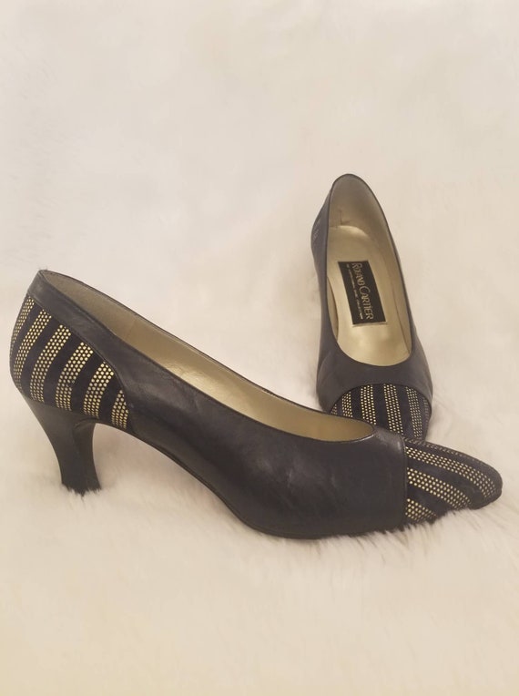 roland cartier black shoes