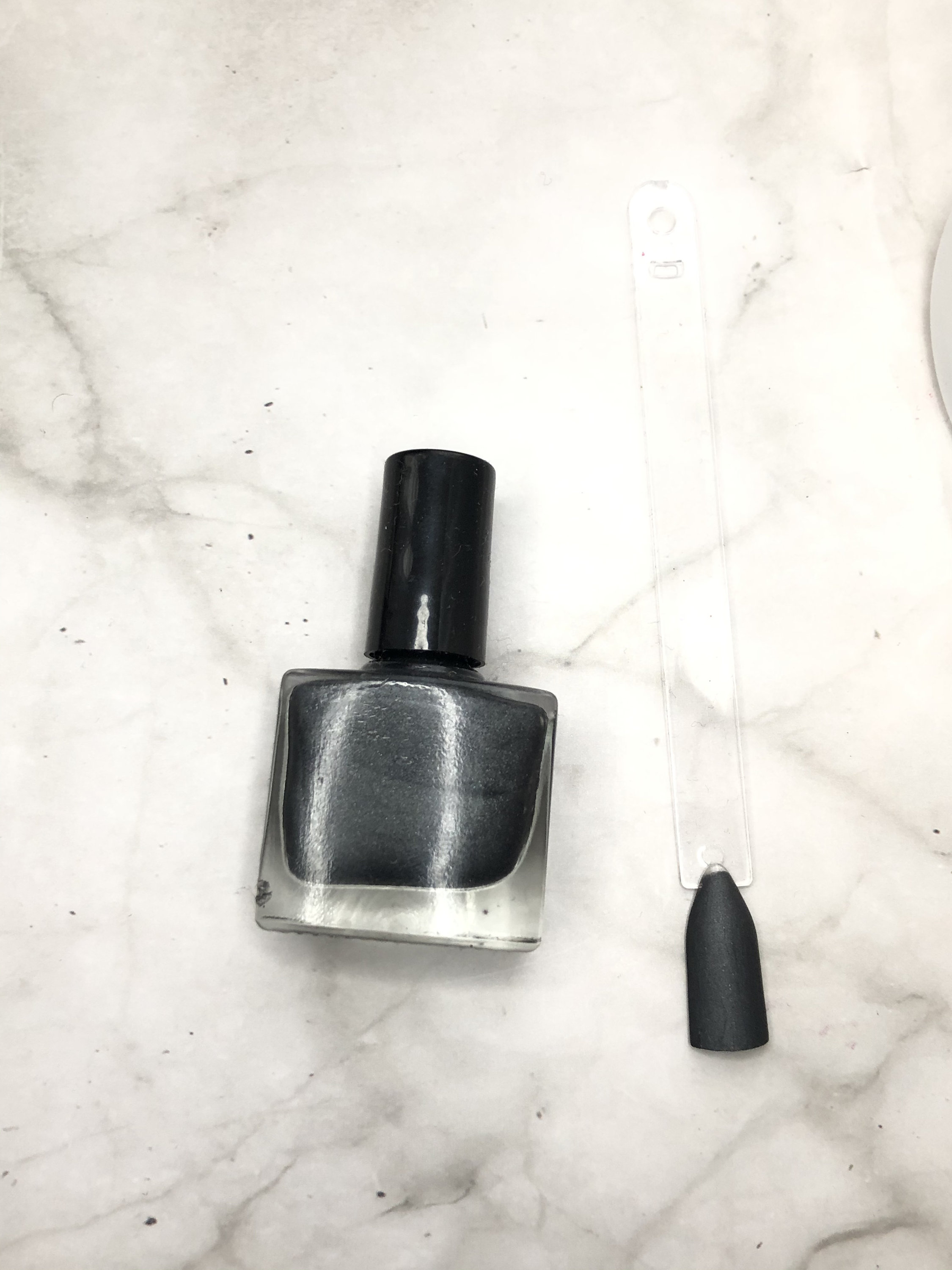 Matte Black Nail polish Black Nail polish gel cruelty free Etsy