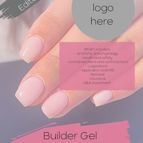 PRE-APPROVED Builder Gel Editable Training Manual