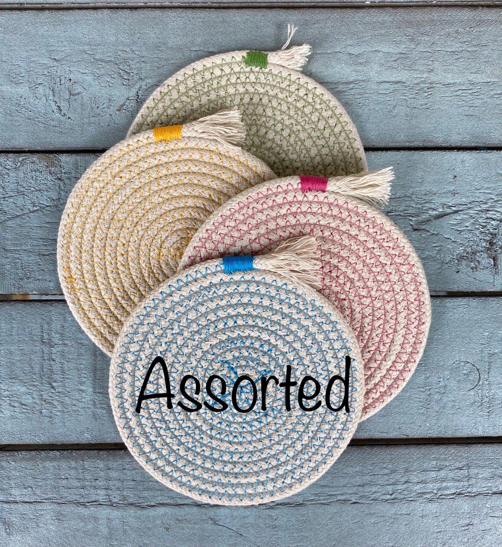 Rope Coaster Sets - Etsy