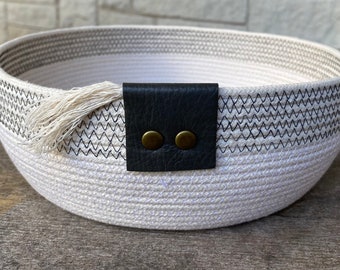 Large Round Rope Bowl