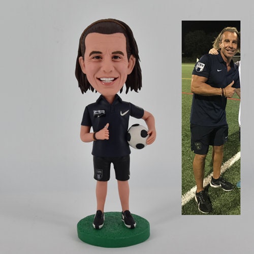 Custom bobble head footballers soccer player in 2023