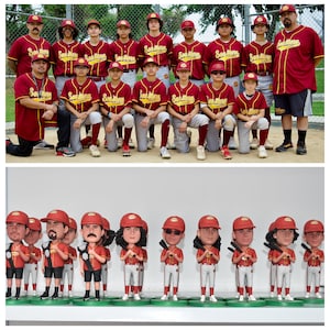 Bulk Baseball Bobbleheads for Team players and coaches, wholesale Baseball Bobbleheads
